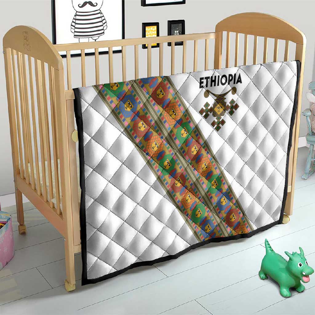 Ethiopia Saba Kemis Sash Style Quilt