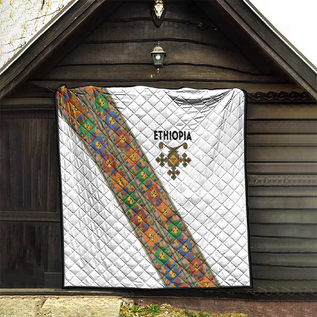 Ethiopia Saba Kemis Sash Style Quilt