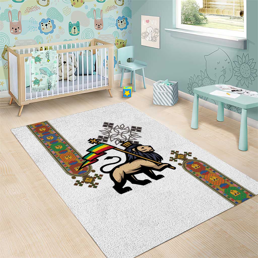 Ethiopia Saba Kemis Area Rug Lion Of Judah