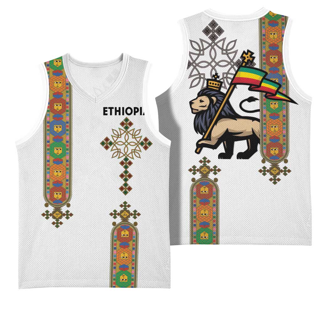 Ethiopia Saba Kemis Basketball Jersey Lion Of Judah LT15