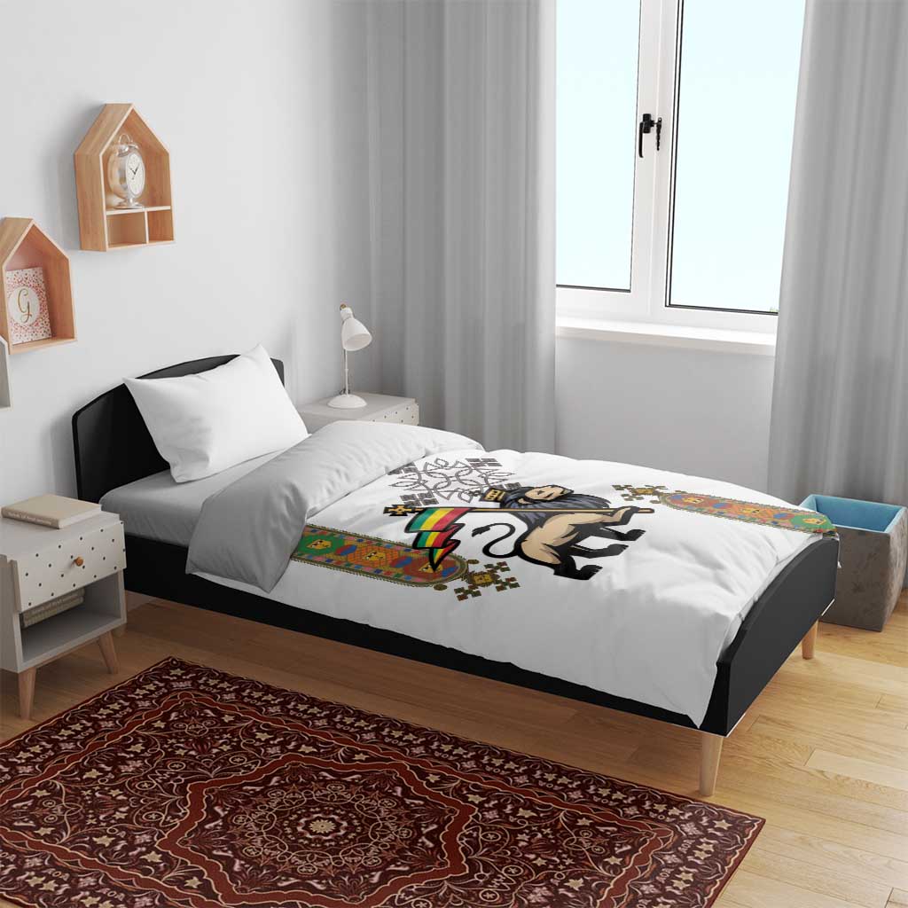 Ethiopia Saba Kemis Bedding Set Lion Of Judah