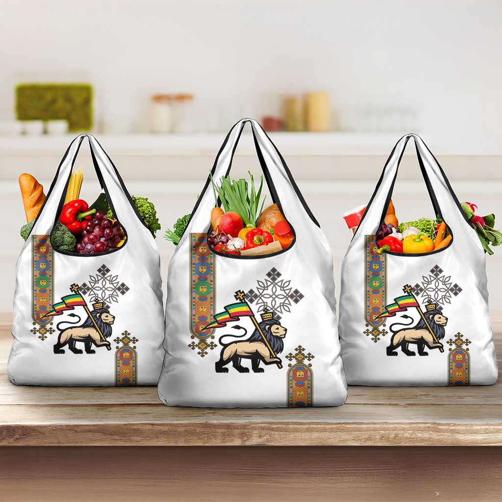 Ethiopia Saba Kemis Grocery Bag Lion Of Judah