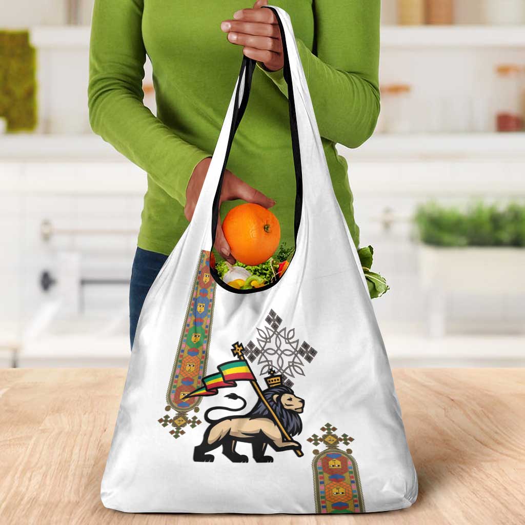 Ethiopia Saba Kemis Grocery Bag Lion Of Judah