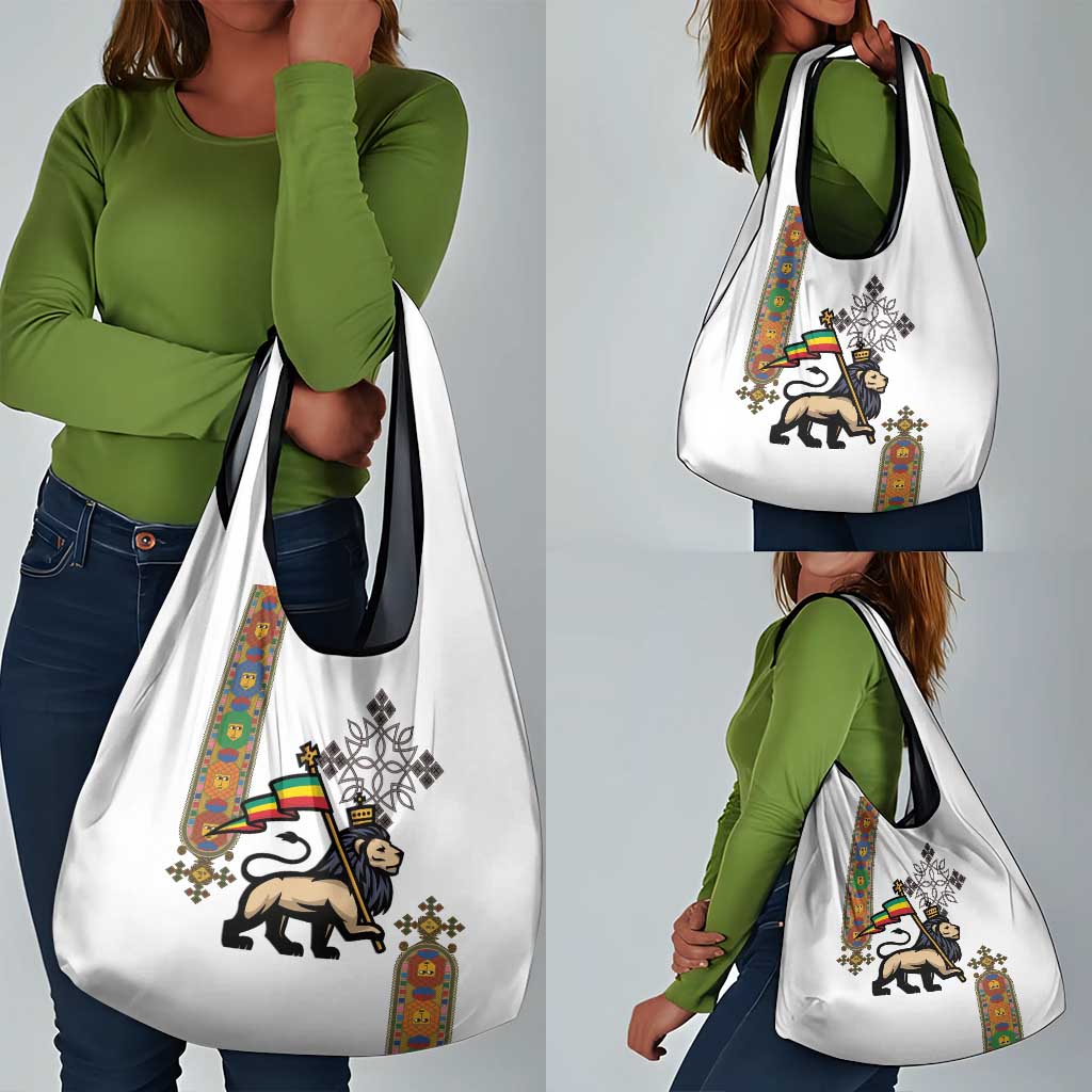 Ethiopia Saba Kemis Grocery Bag Lion Of Judah