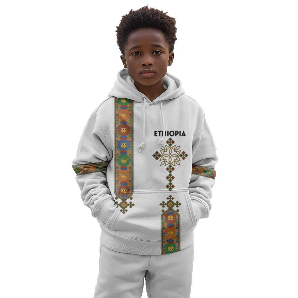 Ethiopia Saba Kemis Kid Hoodie Lion Of Judah