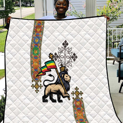 Ethiopia Saba Kemis Quilt Lion Of Judah