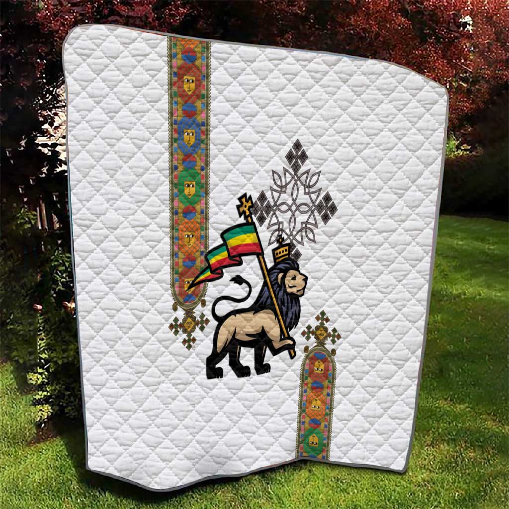 Ethiopia Saba Kemis Quilt Lion Of Judah