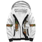 Ethiopia Saba Kemis Sherpa Hoodie Lion Of Judah
