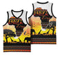 Africa Day Basketball Jersey Safari With Map - African Pattern LT15