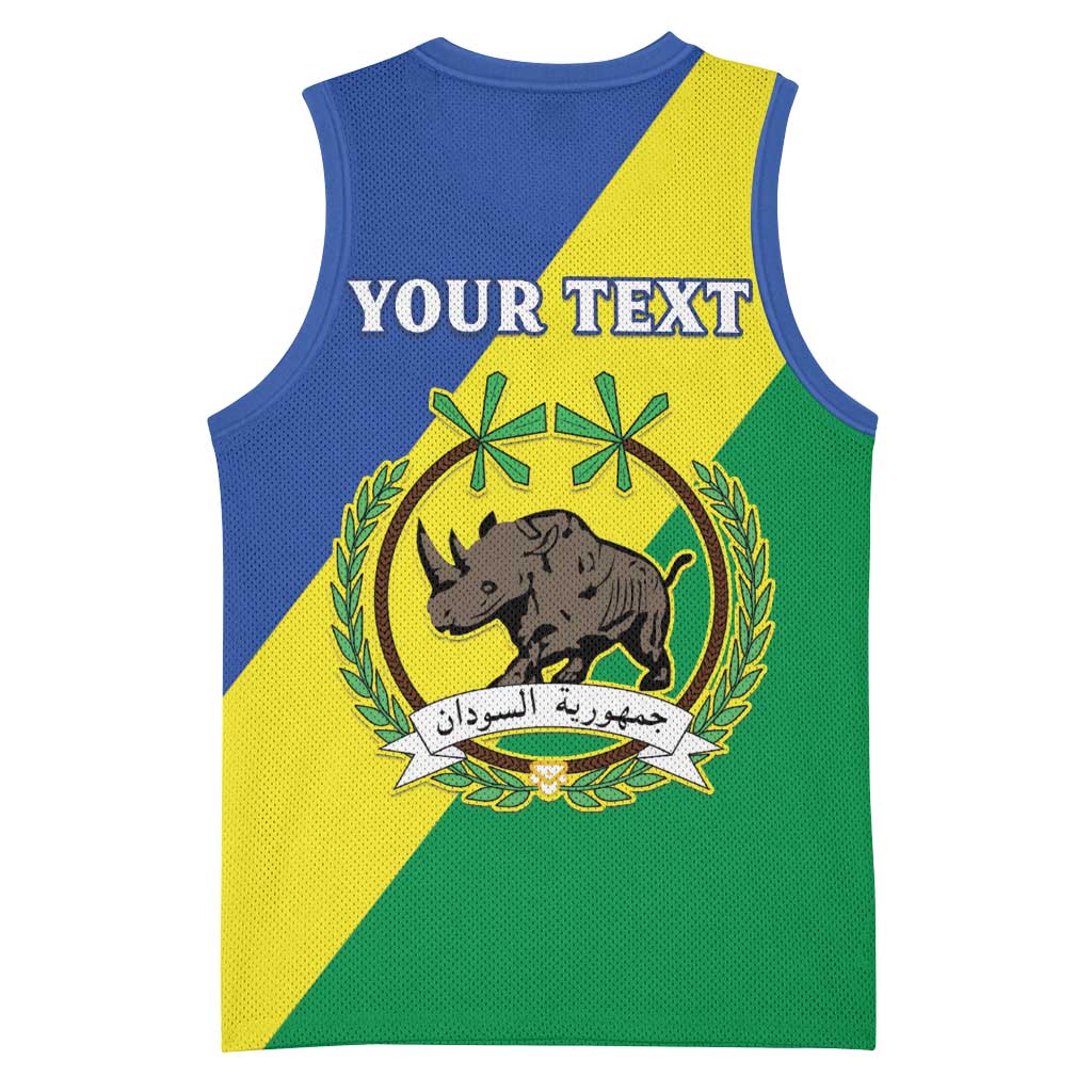 Personalized Sudan Basketball Jersey Coat Of Arms 1956-1970 LT15