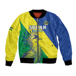 Personalized Sudan Bomber Jacket Coat Of Arms 1956-1970