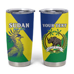 Personalized Sudan Tumbler Cup Coat Of Arms 1956-1970