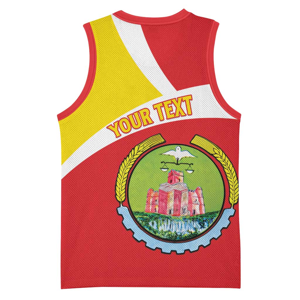 Personalized Amhara Region Basketball Jersey Coat Of Arms With Amhara Map LT15