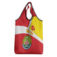 Personalized Amhara Region Grocery Bag Coat Of Arms With Amhara Map