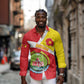Personalized Amhara Region Long Sleeve Button Shirt Coat Of Arms With Amhara Map