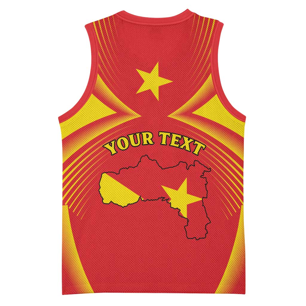Personalized Tigray Region Basketball Jersey Coat Of Arms With Tigray Map LT15