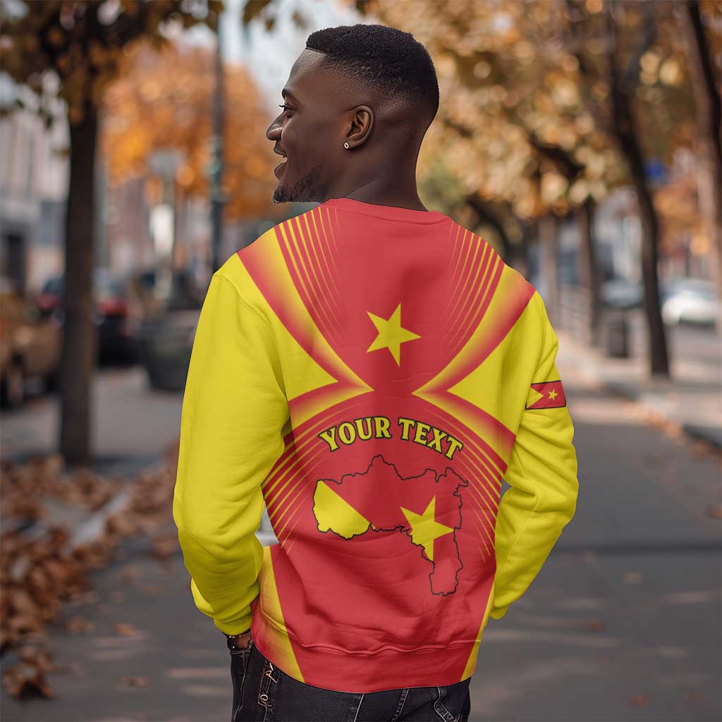 Personalized Tigray Region Sweatshirt Coat Of Arms With Tigray Map