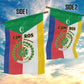 Comoros Coat Of Arms Flag Style Garden Flag