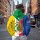 Comoros Coat Of Arms Flag Style Hoodie