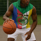 Comoros Coat Of Arms Flag Style Sleeveless Hoodie - African Pride