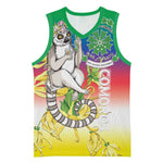 Comoros Basketball Jersey Mongoose Lemur With Ylang Ylang LT15