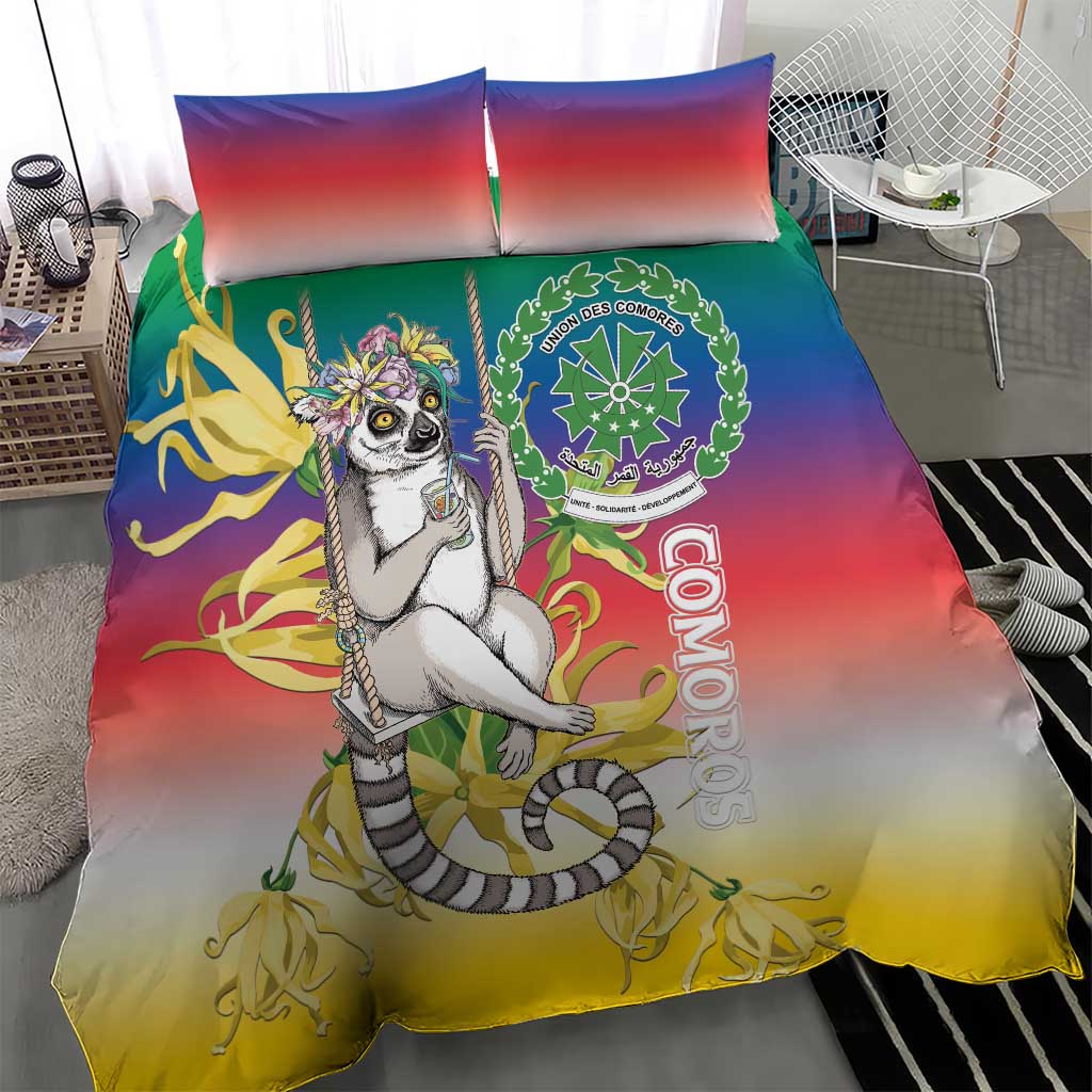 Comoros Bedding Set Mongoose Lemur With Ylang Ylang
