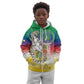 Comoros Kid Hoodie Mongoose Lemur With Ylang Ylang