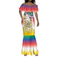 Comoros Mermaid Dress Mongoose Lemur With Ylang Ylang
