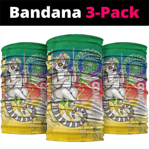 Comoros Neck Gaiter Mongoose Lemur Ylang Ylang LT15