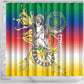 Comoros Shower Curtain Mongoose Lemur With Ylang Ylang