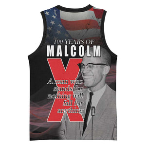 100 Years of Malcolm X Basketball Jersey His Legacy for Black LT15