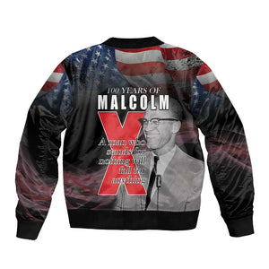 100 Years of Malcolm X Bomber Jacket His Legacy for Black