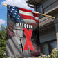 100 Years of Malcolm X Garden Flag His Legacy for Black