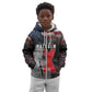 100 Years of Malcolm X Kid Hoodie His Legacy for Black
