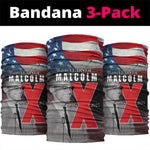 100 Years of Malcolm X Neck Gaiter His Legacy for Black LT15