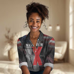 100 Years of Malcolm X Women Casual Shirt His Legacy for Black