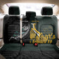 New Zealand vs South Africa Rugby Back Car Seat Cover Maori - African Pattern