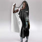 New Zealand vs South Africa Rugby Hooded Blanket Maori - African Pattern