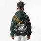 New Zealand vs South Africa Rugby Personalised Kid Hoodie Maori Kiwi With Springboks