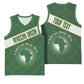 Personalized African Union Day Basketball Jersey Emblem With Kente Pattern LT15