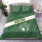 African Union Day Bedding Set Emblem With Kente Pattern - African Pride