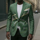 Personalized African Union Day Blazer Emblem With Kente Pattern