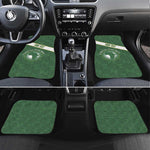 African Union Day Car Mats Emblem With Kente Pattern - African Pride