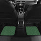 African Union Day Car Mats Emblem With Kente Pattern - African Pride