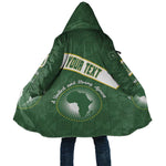 Personalized African Union Day Cloak Emblem With Kente Pattern