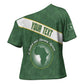 Personalized African Union Day Cross Shoulder Shirt Emblem With Kente Pattern