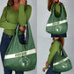 African Union Day Grocery Bag Emblem With Kente Pattern - African Pride