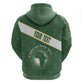 Personalized African Union Day Hoodie Emblem With Kente Pattern - African Pride
