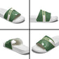 African Union Day Slide Sandals Emblem With Kente Pattern