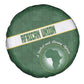 African Union Day Spare Tire Cover Emblem With Kente Pattern - African Pride